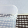Envase de almacenamiento de plástico de calidad alimentaria con tapa Filptop